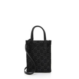 Gucci GG Denim Ophidia Mini Tote